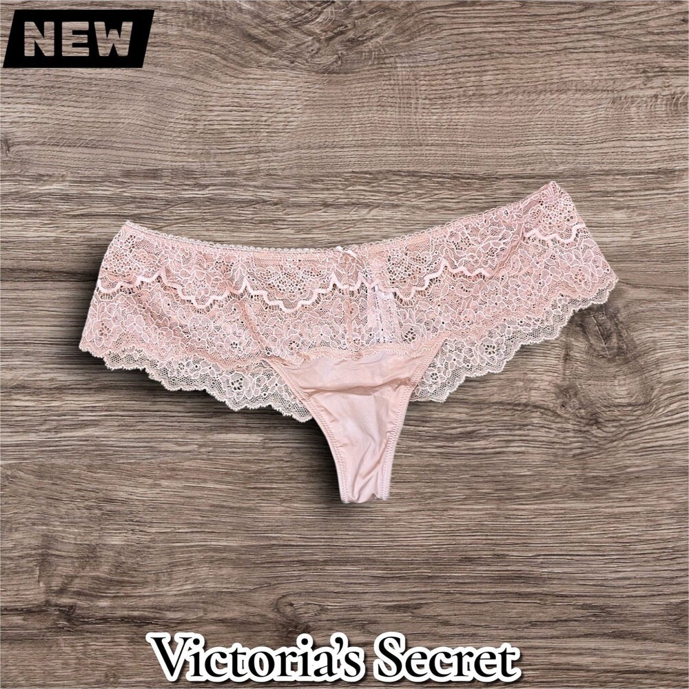 NEW Victoria’s Secret Dream Angels Lace Wide Side Thong